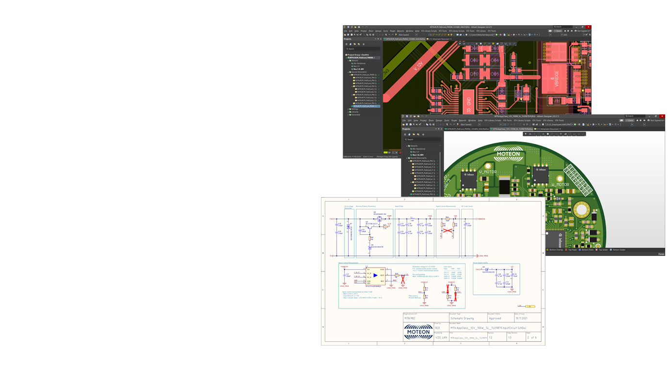 MOTEON - Schematic and PCB Design for electronics Hardware Development